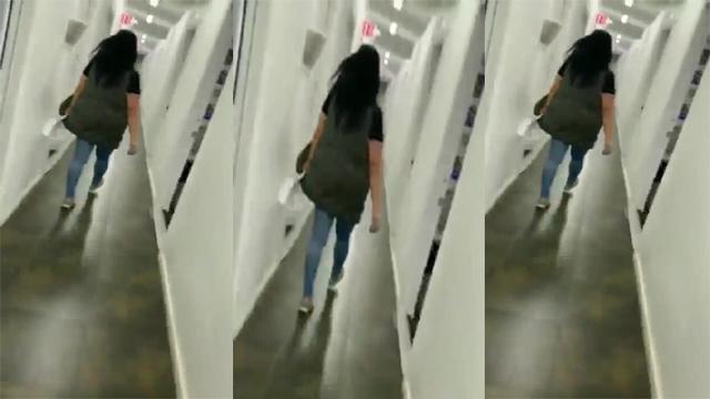 Young co workers Risky fast fuck at workplace